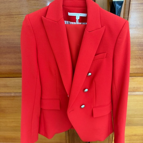 SCUBA BLAZER JACKET FLAME RED - Picture 3 of 9